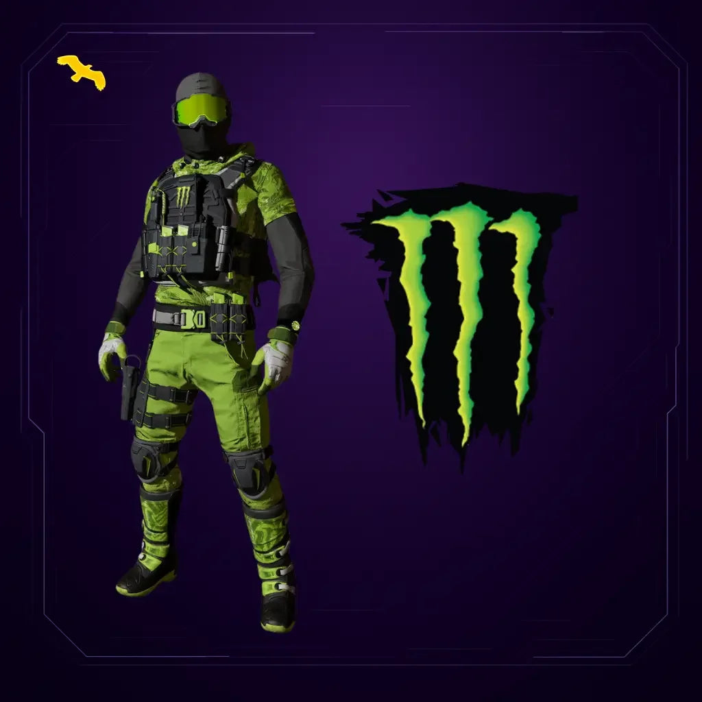 ملصق مونستر + سكن