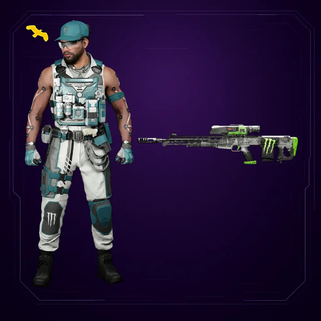 سكن مونستر + بلوبرنت FALCON STORE