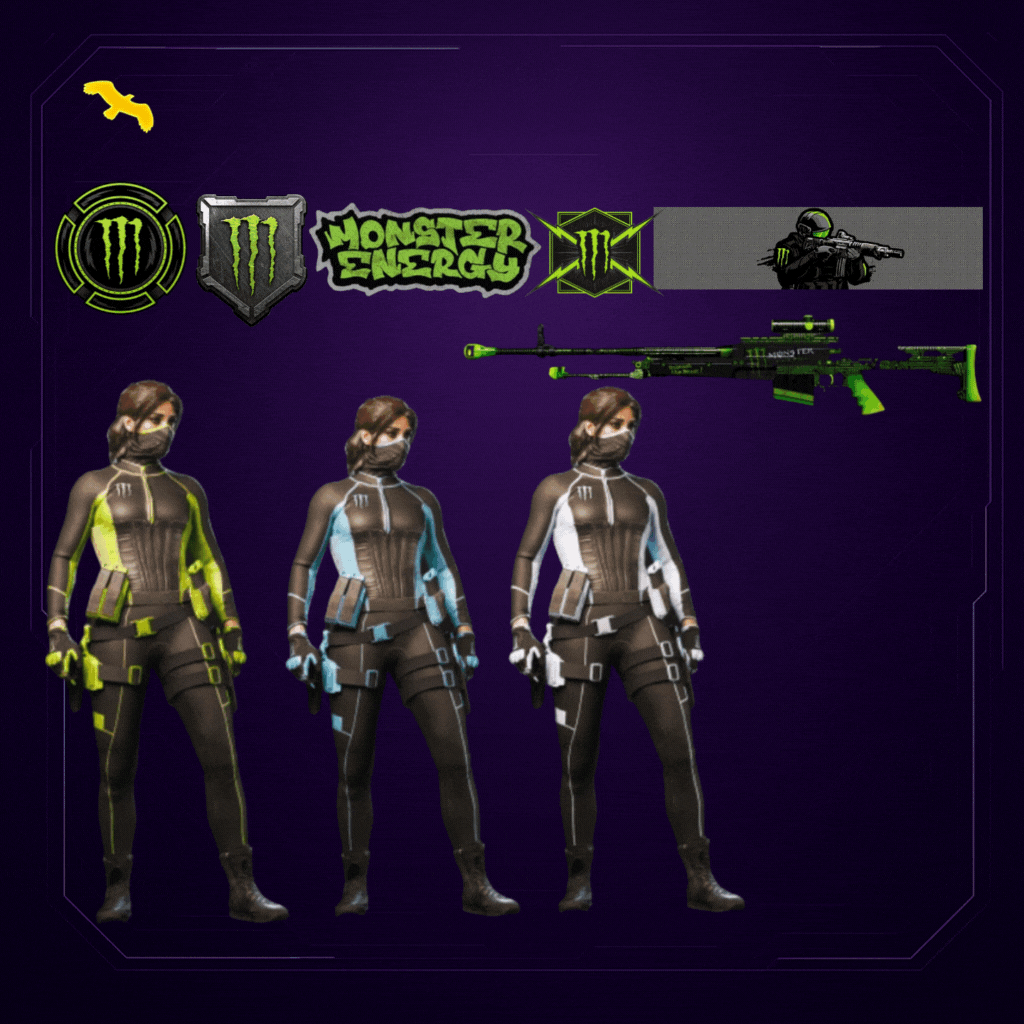 حزمة مونستر بلاك اوبس 6 FALCON STORE