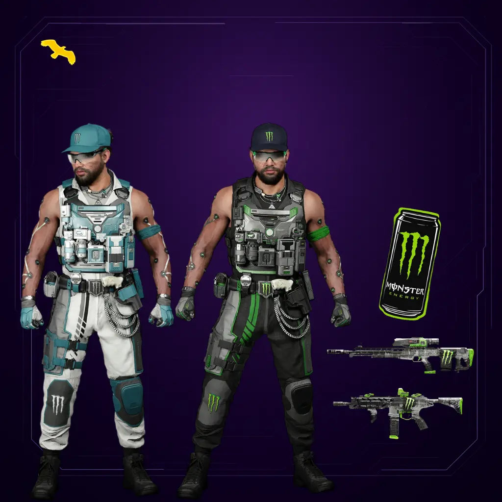 حزمة مونستر كامله FALCON STORE